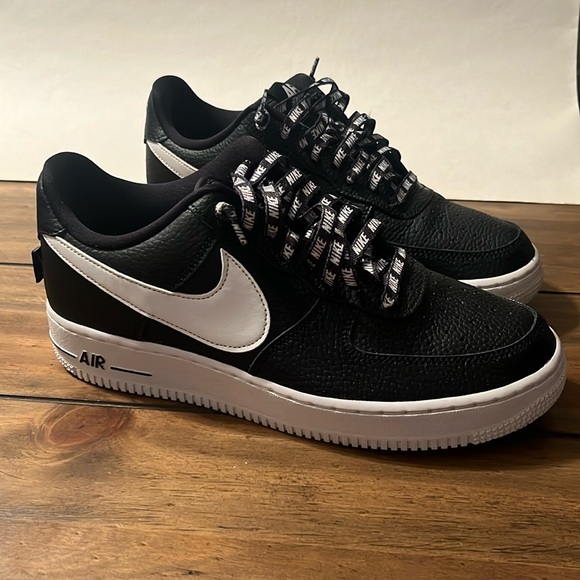 nike af1 nba black and white